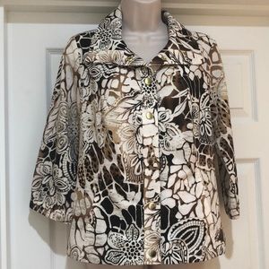 EUC Zenergy by Chico’s Light Jacket Size 0